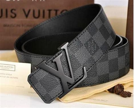 louis vuitton men black belt|lv riem heren.